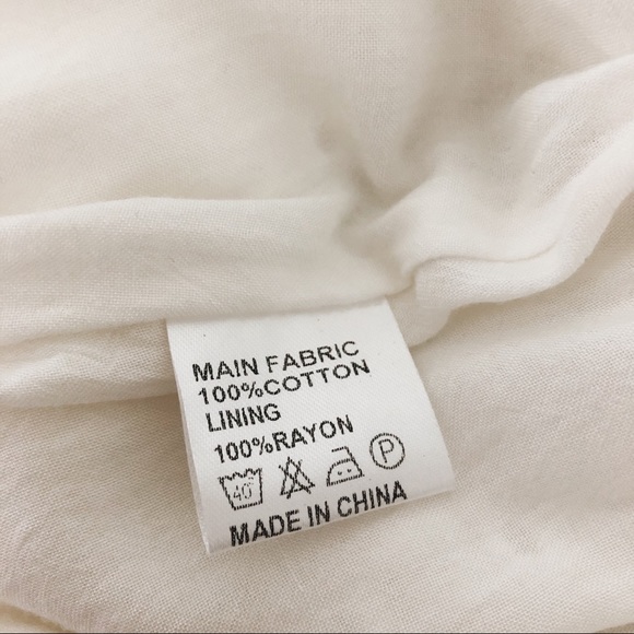 White Eyelet Garden Party Dress - Picture 5 of 5